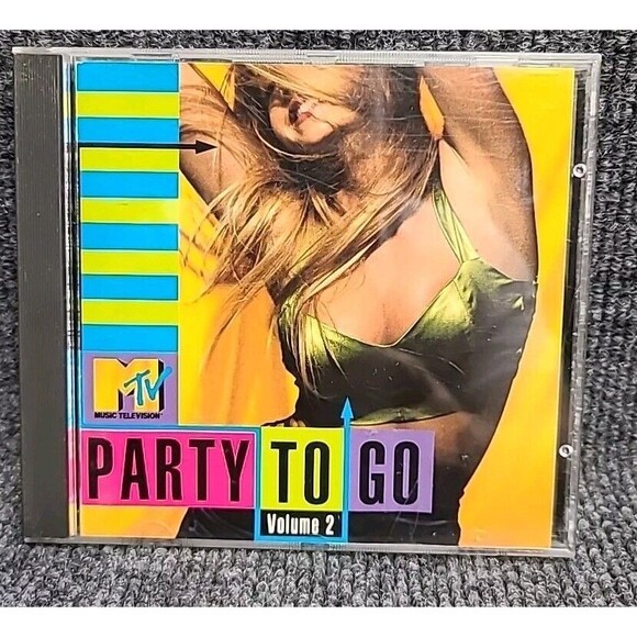 MTV Party to Go, Vol. 2 by Various Artists (CD, 1992, Tommy Boy) - Picture 1 of 4